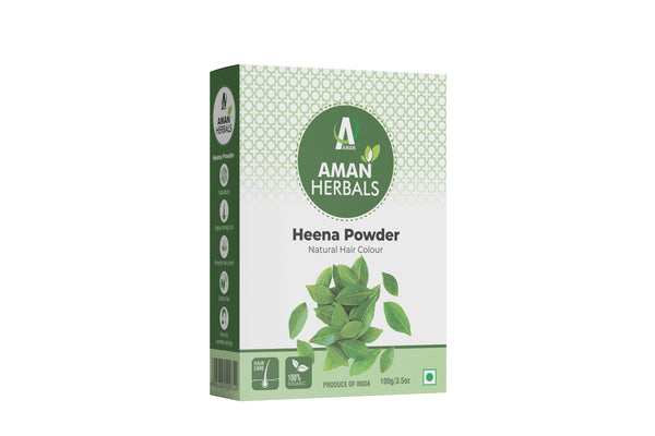 100% Pure and Natural Organic Henna/Mehndi Powder For Black Hair