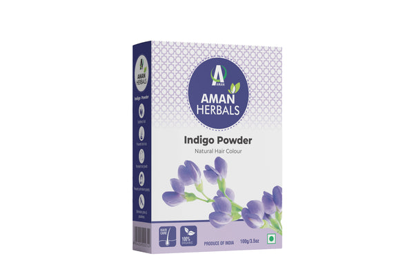 100% Pure and Natural Organic & Herbal Indigo Powder for Black Hair