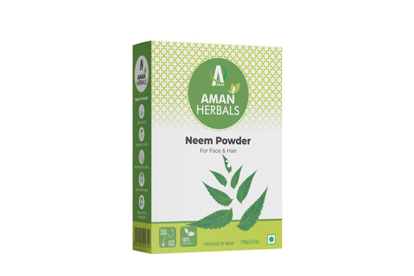 Pure and Organic Natural Neem Powder for Makes Skin Soft and Supple