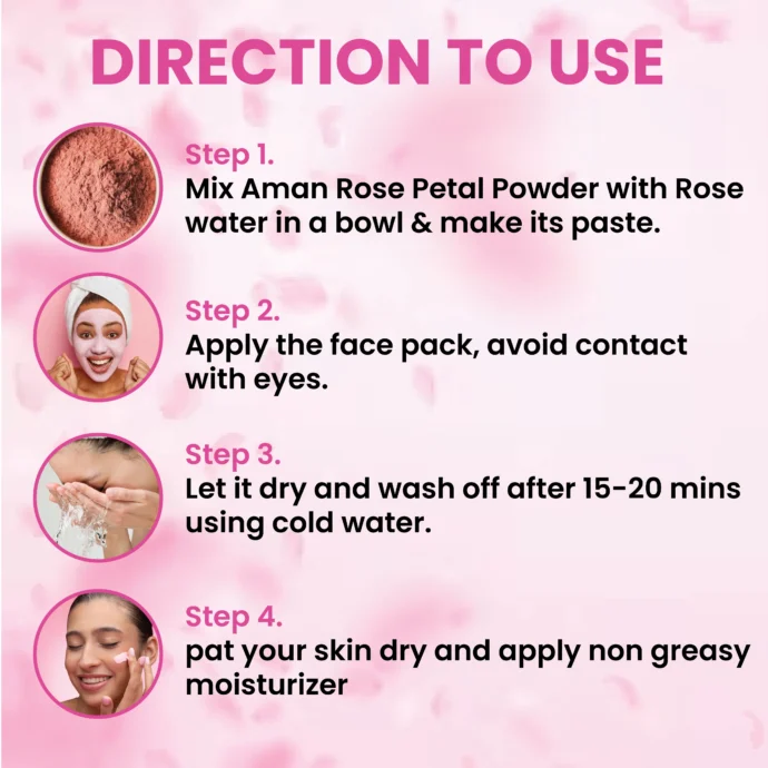 Rose Petal Powder